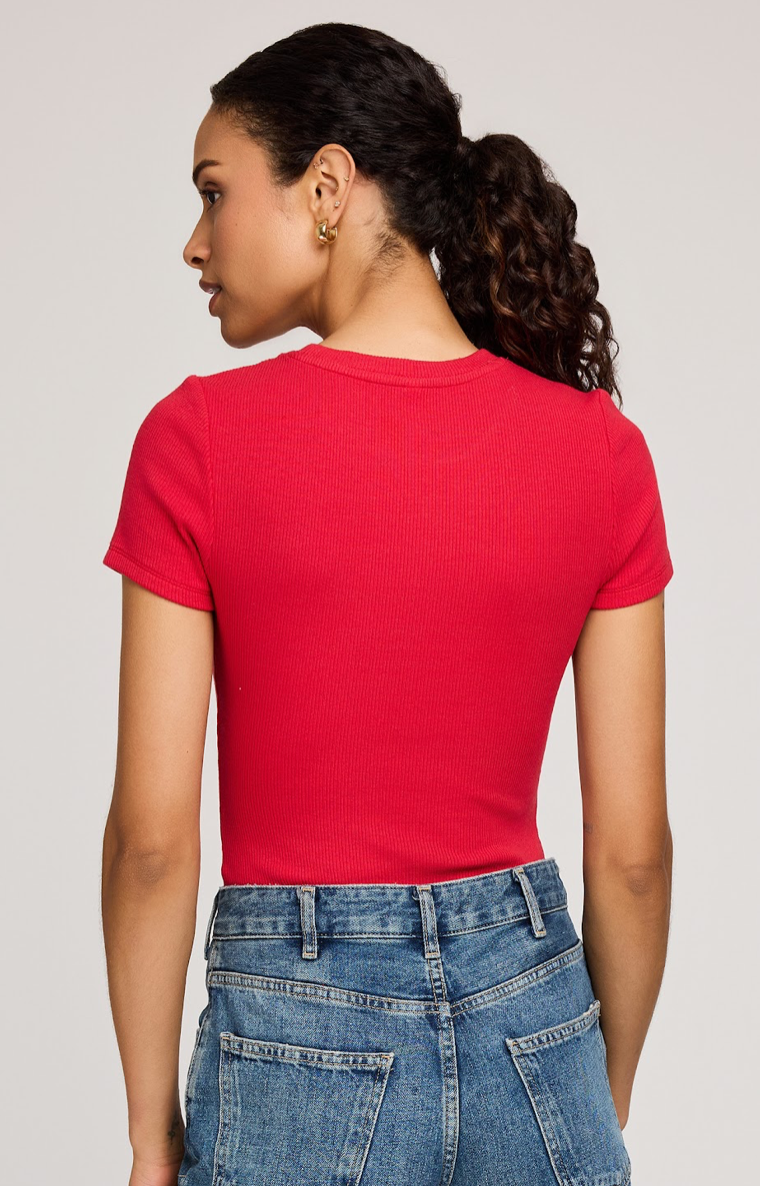 TATE - Ribbed Tee