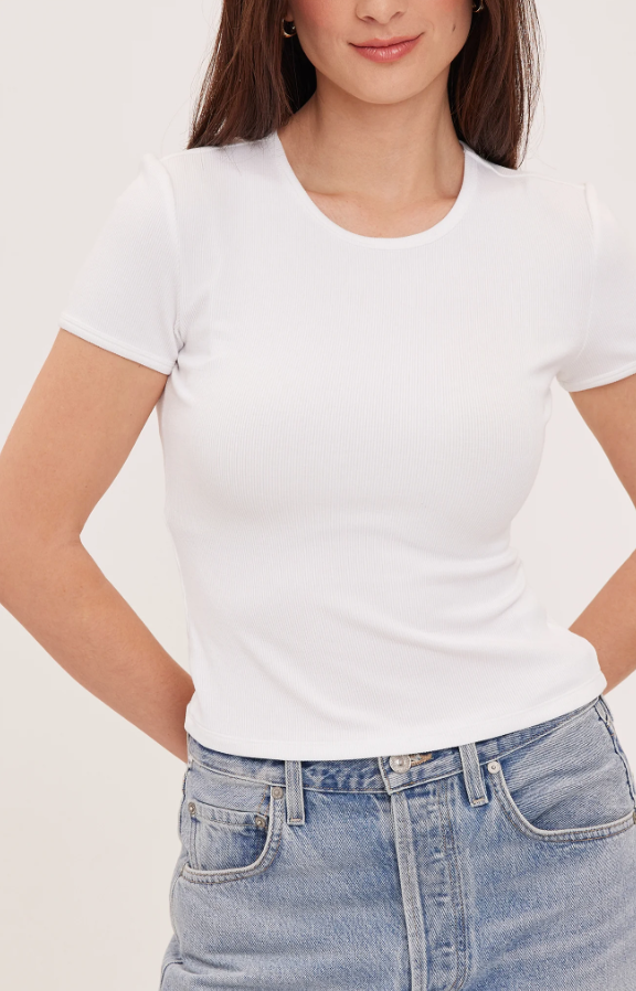 DAYNA T-SHIRT IN WHITE