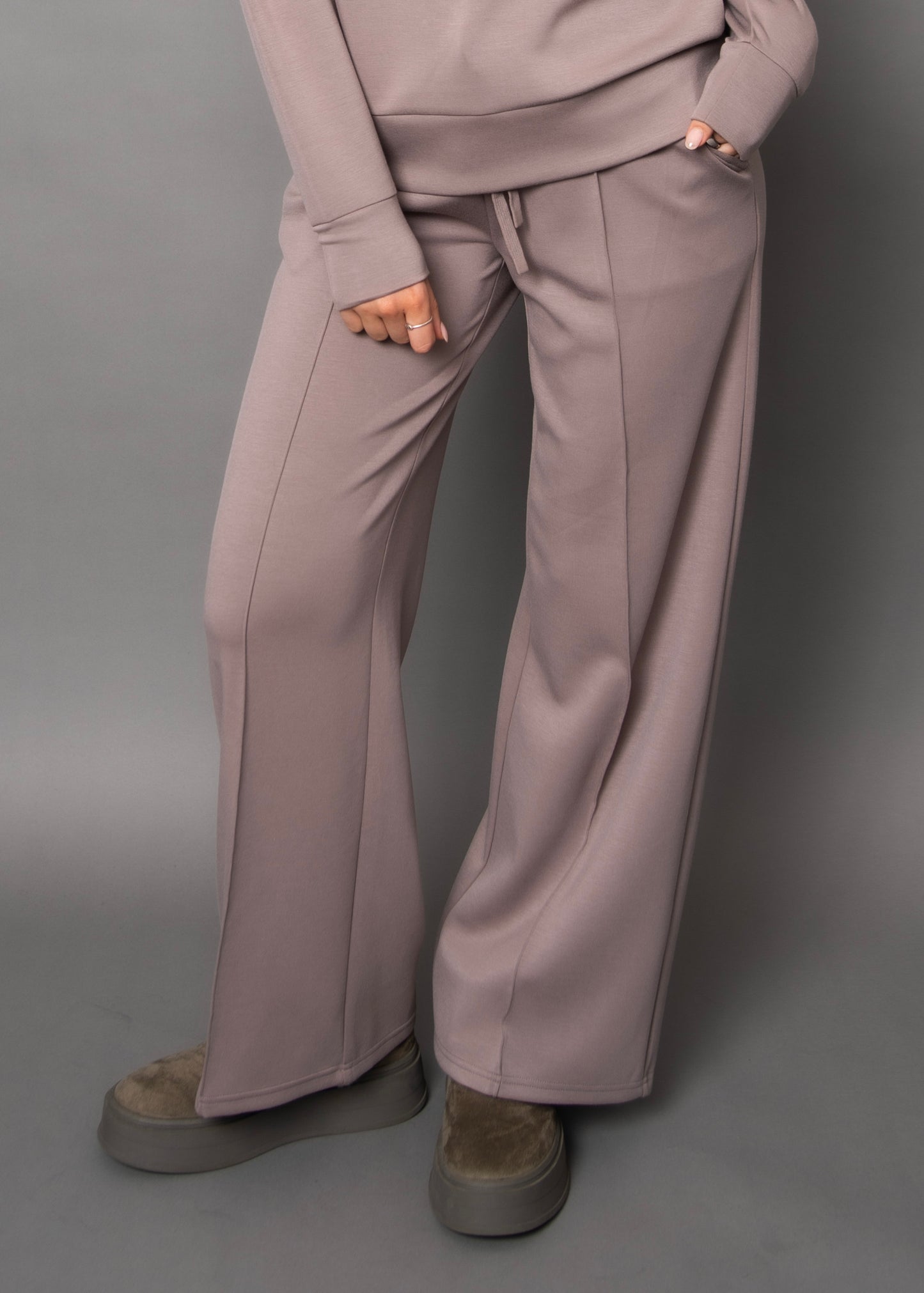 PRIDA - Soft Knit Drawstring Pants