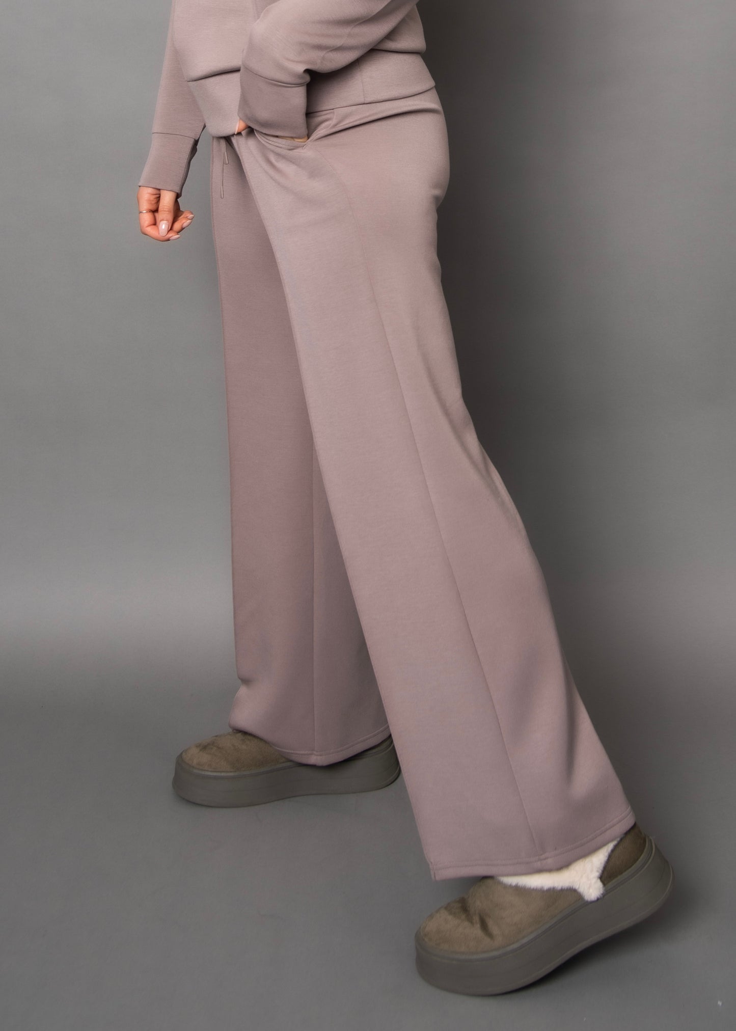 PRIDA - Soft Knit Drawstring Pants