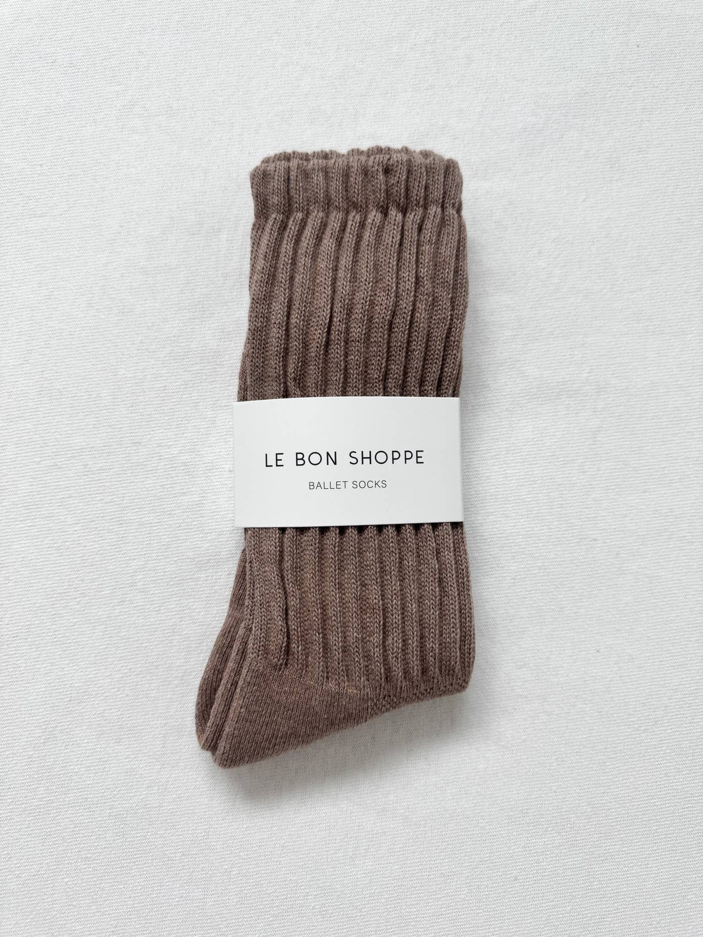 Ballet Socks: Mocha Mousse