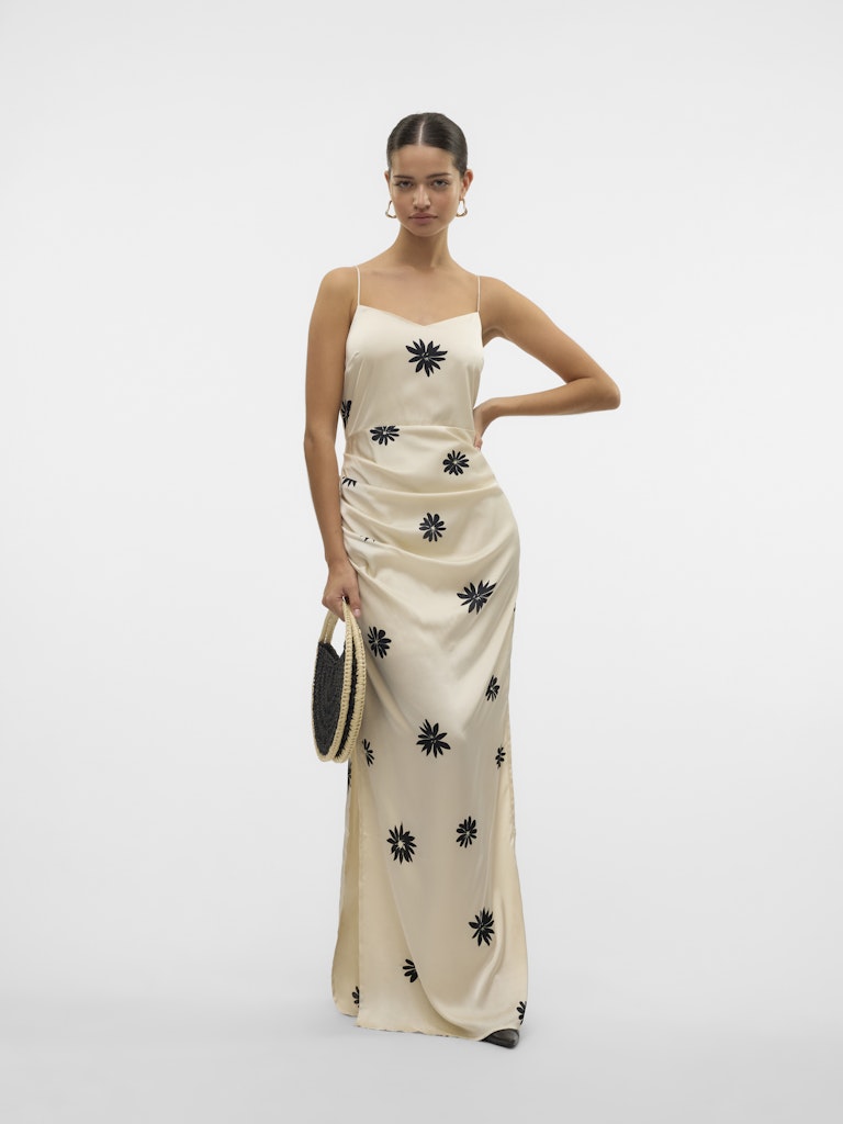 ROE V-Neck Long Dress