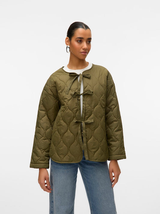 SABINE Quilted Tie Jacket