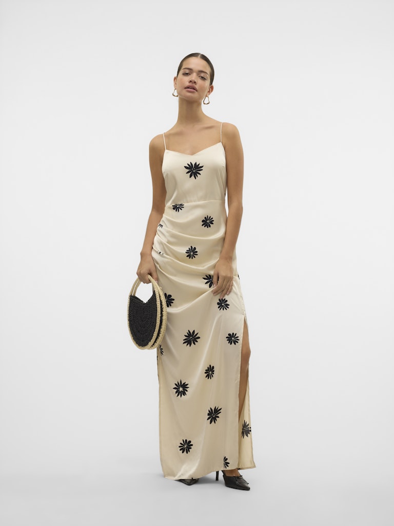 ROE V-Neck Long Dress