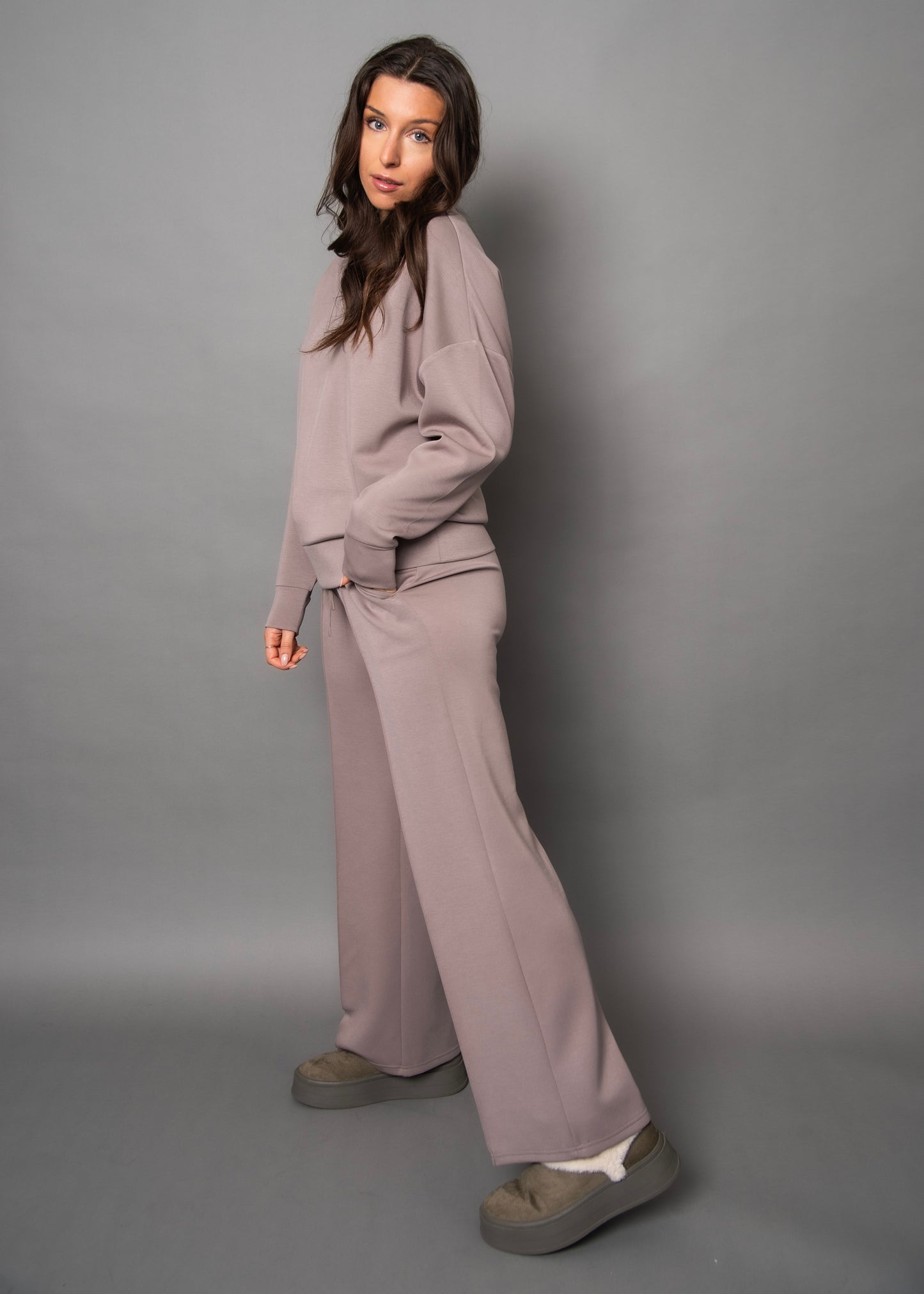 PRIDA - Soft Knit Drawstring Pants