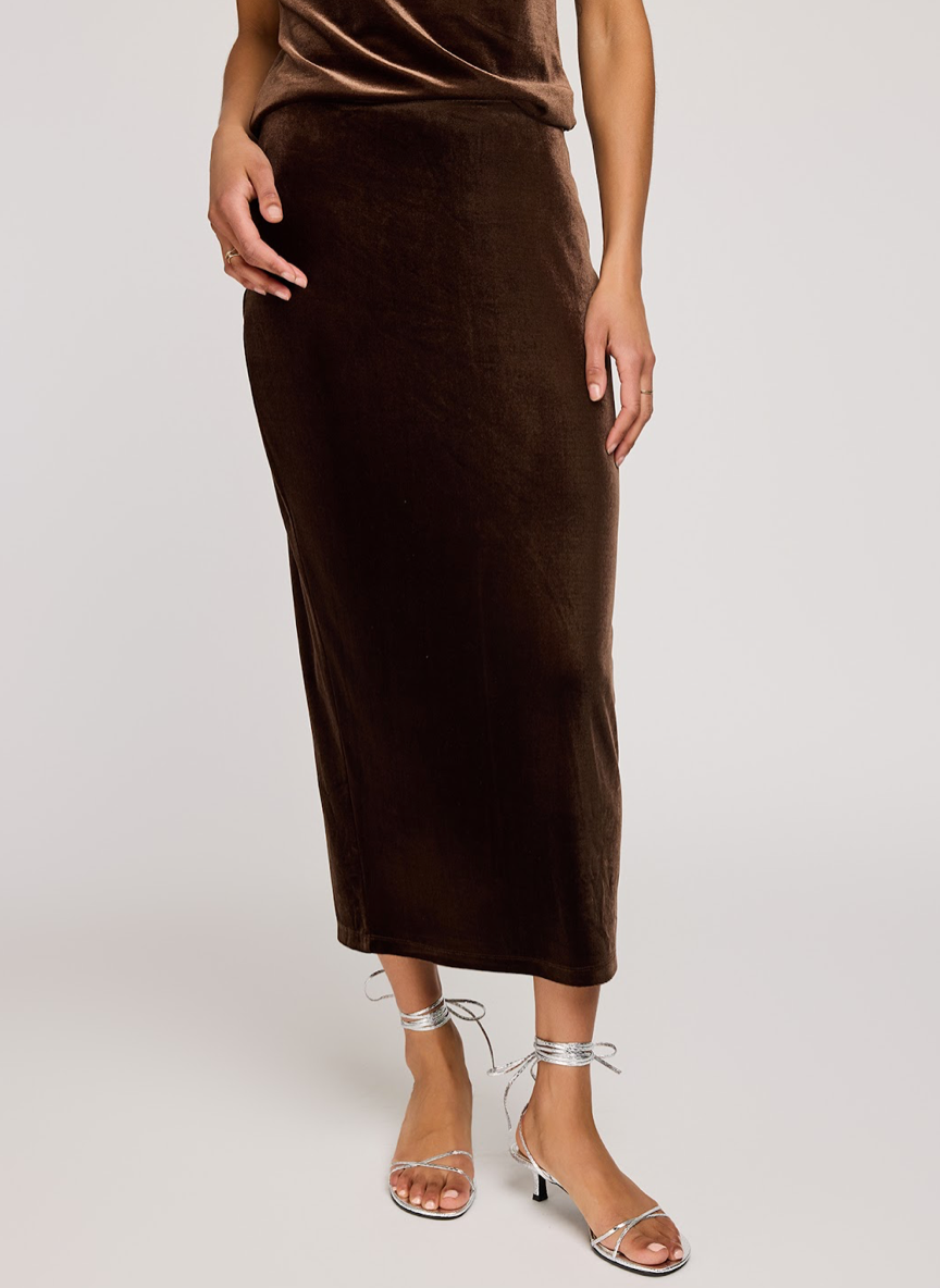 DAHLIA - Velvet Skirt