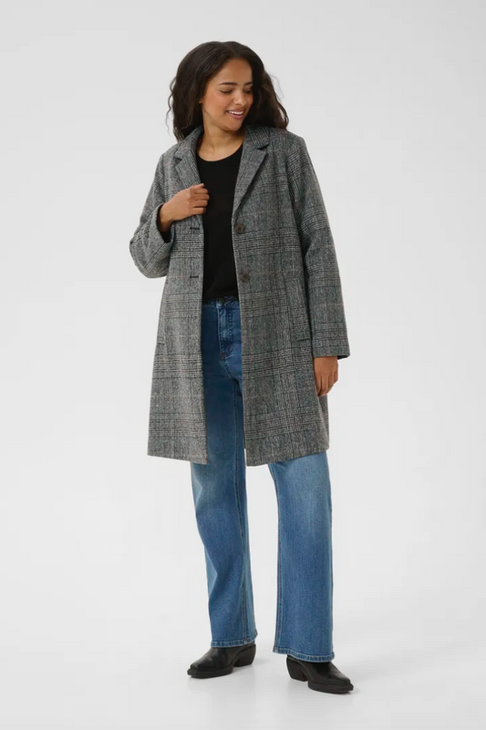 VIVIAN - Checkered Jacket