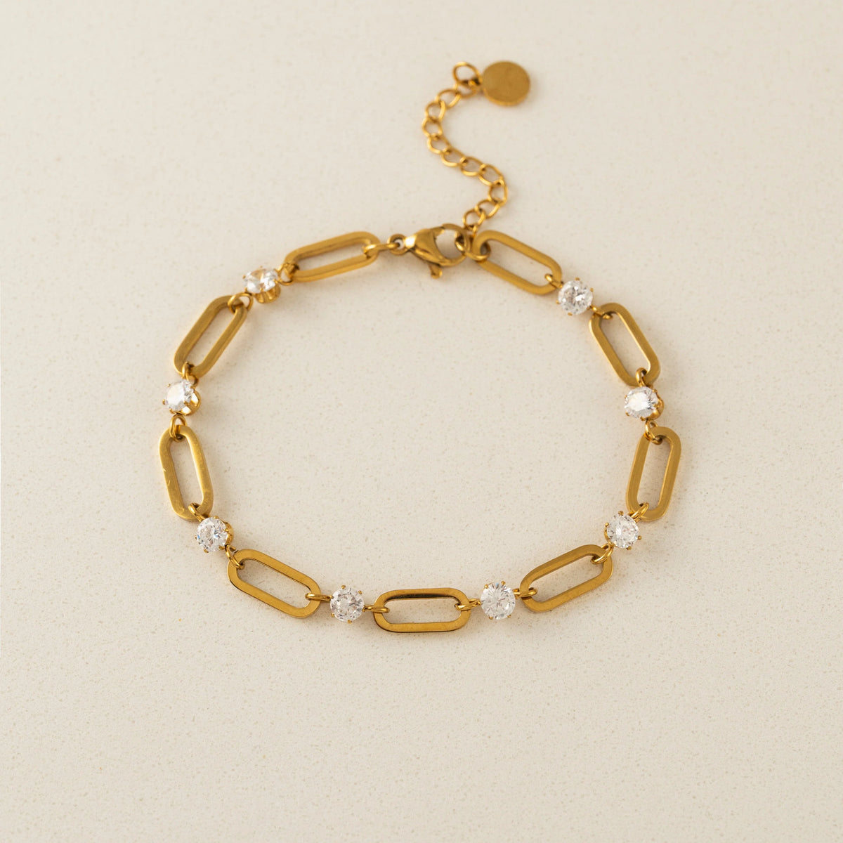 Riva CZ U-Link Bracelet