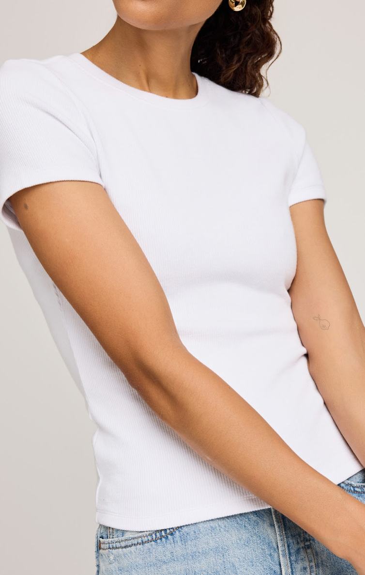 TATE - Ribbed Tee