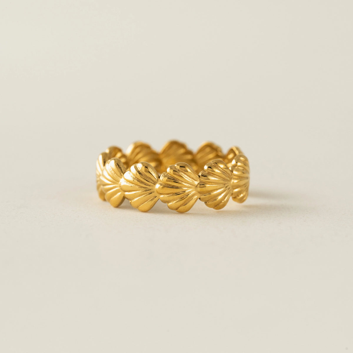Shell Open Ring