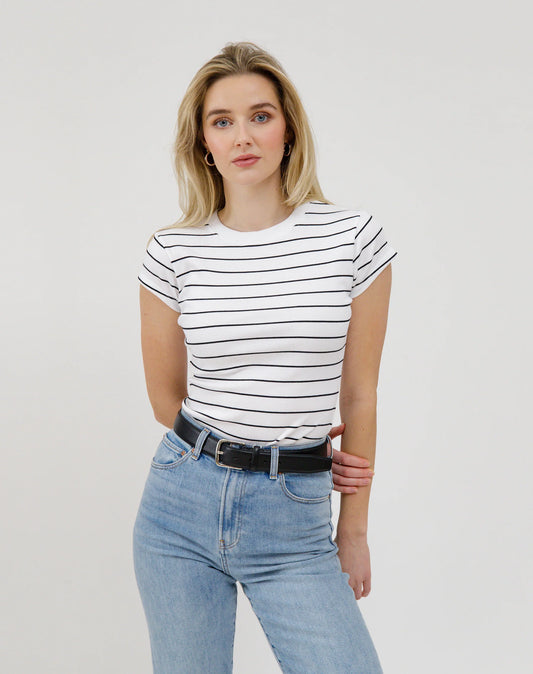 BTL - Ribbed Fitted Tee