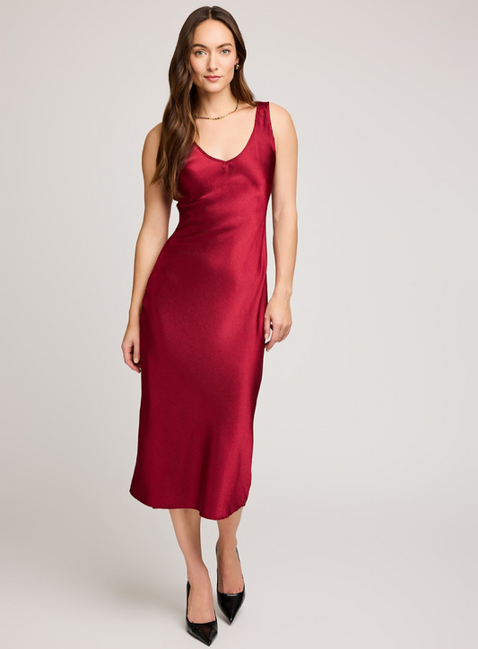 ASTRA - Satin Dress