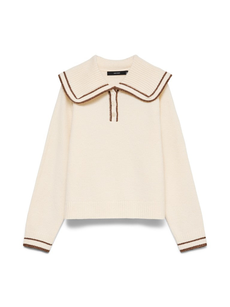CORA COLLAR PULLOVER