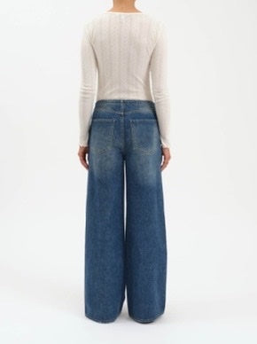 MADISON - Mid Rise Wide Leg