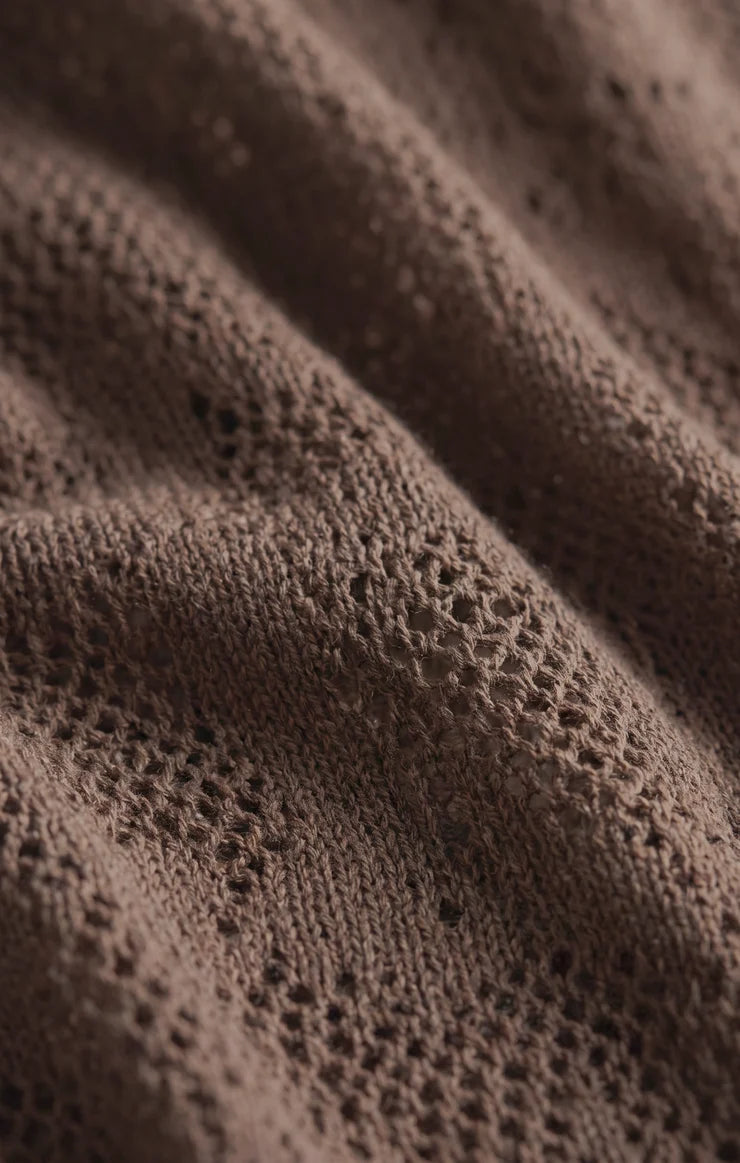 WAVERTON CROCHET SWEATER TEE