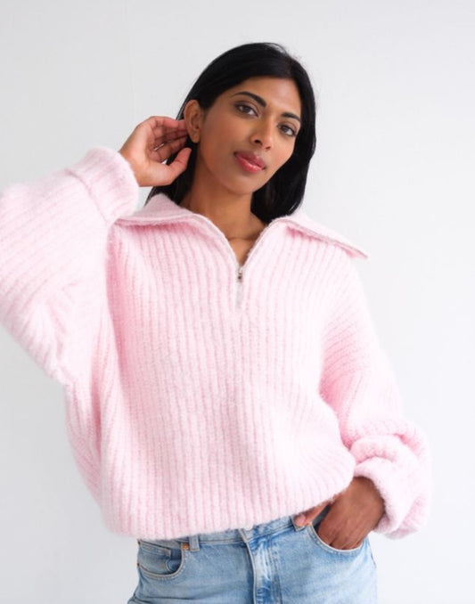 TRUCKER - Half Knit Sweater