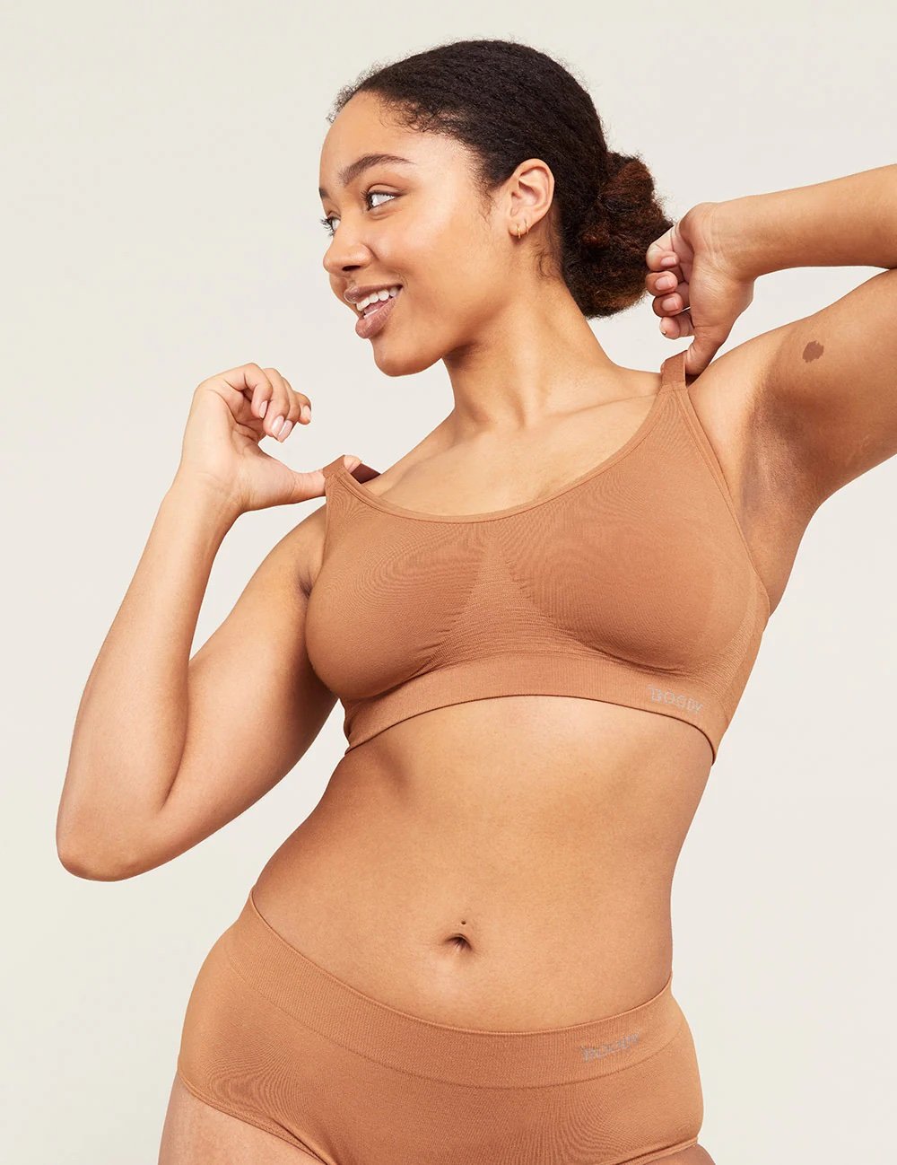 Full Bust Wireless Bra - Neutral