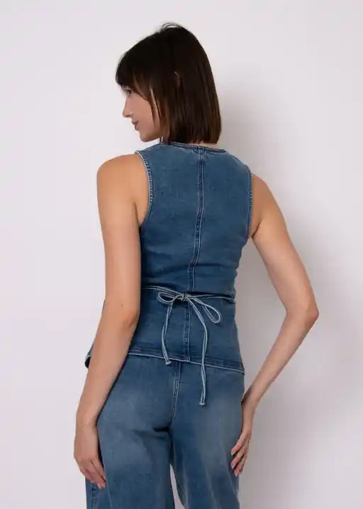 VESTA - Denim Vest