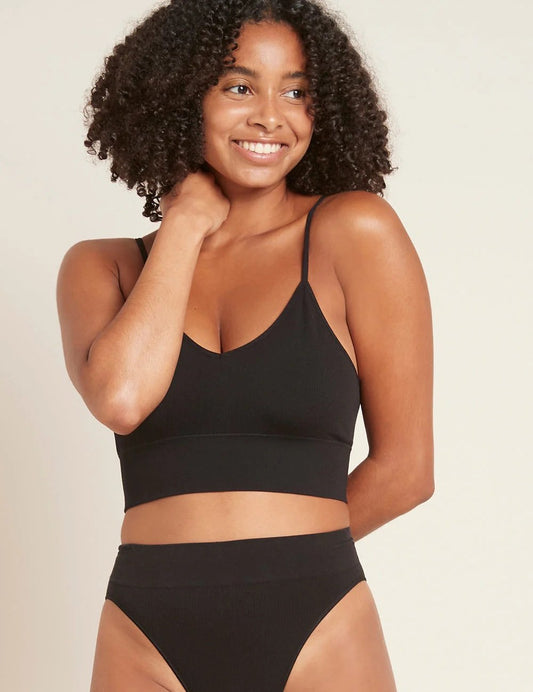 LYOLYTE® Ribbed Low Back Bralette XS LEFT