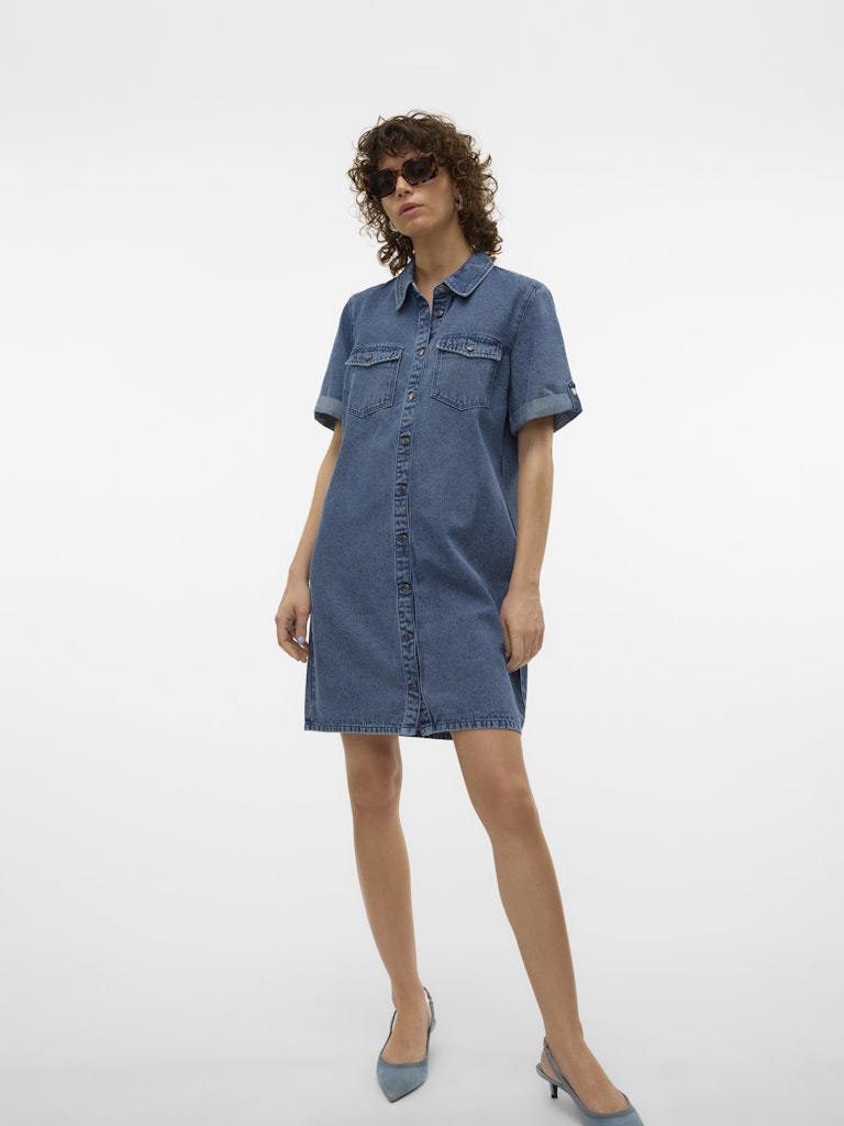JENNIE - Denim Dress (Dark Wash)