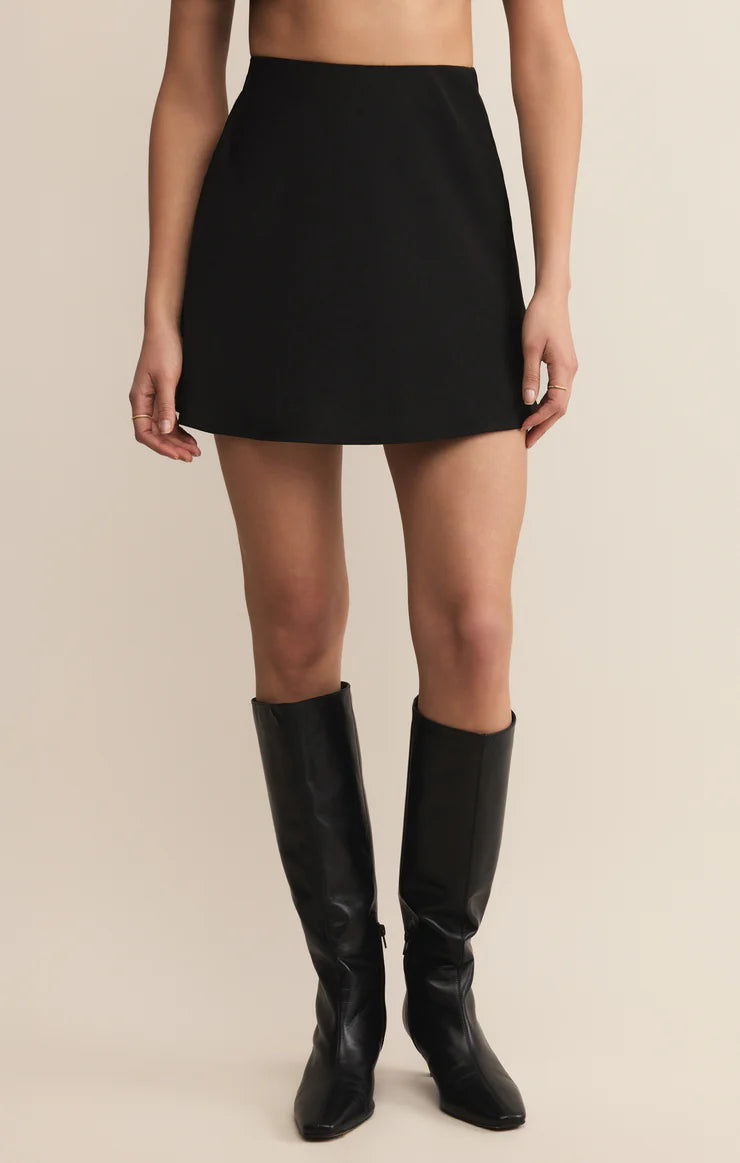 CHABLIS - Satin Mini Skirt