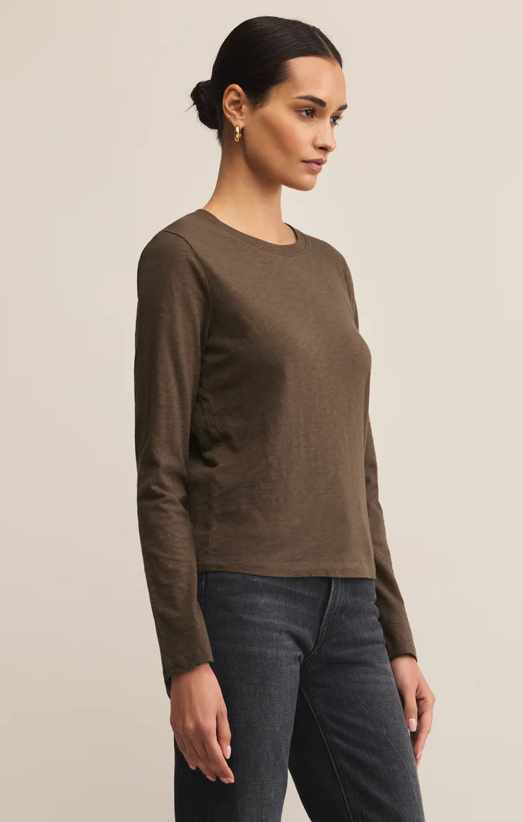 MODERN SLUB - Long Sleeve Top