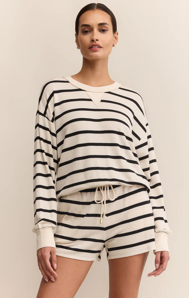 STAND OUT - Striped Model Sweater