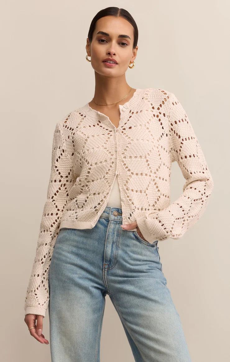 ROSALYN - Diamond Cardigan