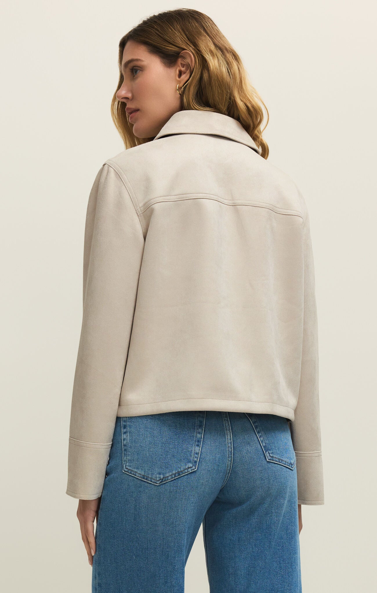 DILLON - Faux Suede Jacket