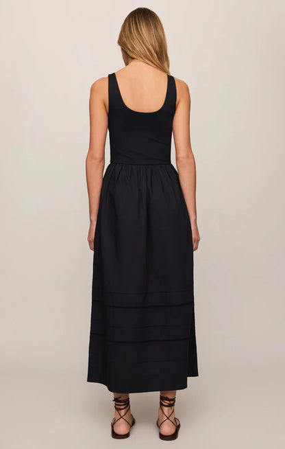 JOHANNA SLEEVELESS MIDI DRESS