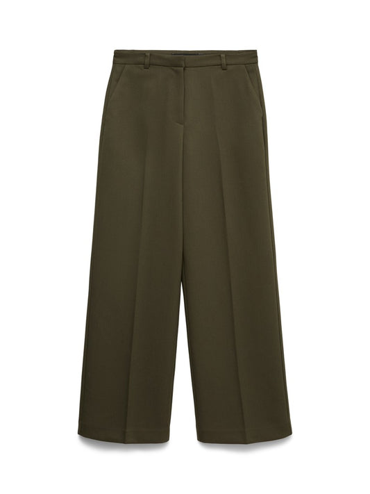 ELMA WIDE PANT IN FOREST GREEN