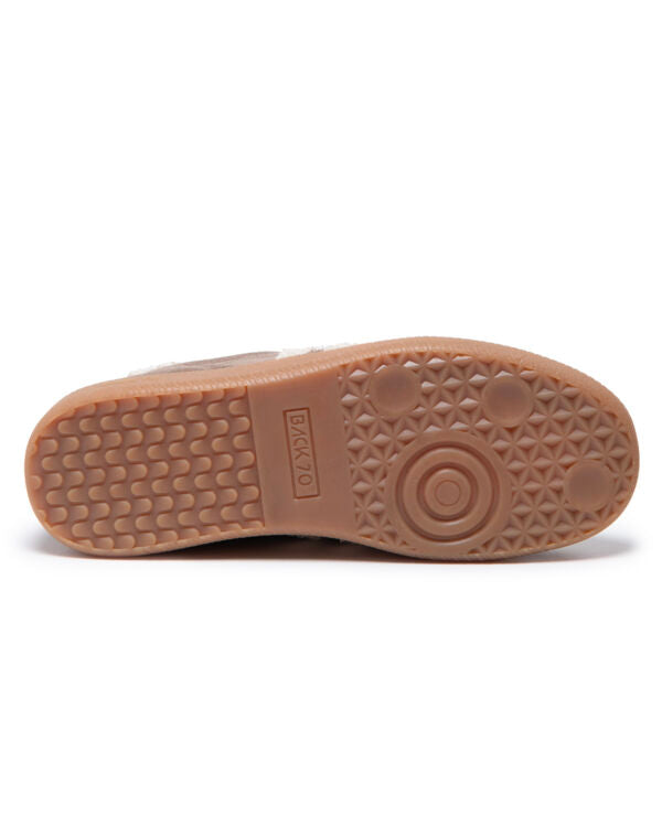 CLOUD BEIGE FUR CHESTNUT SUEDE
