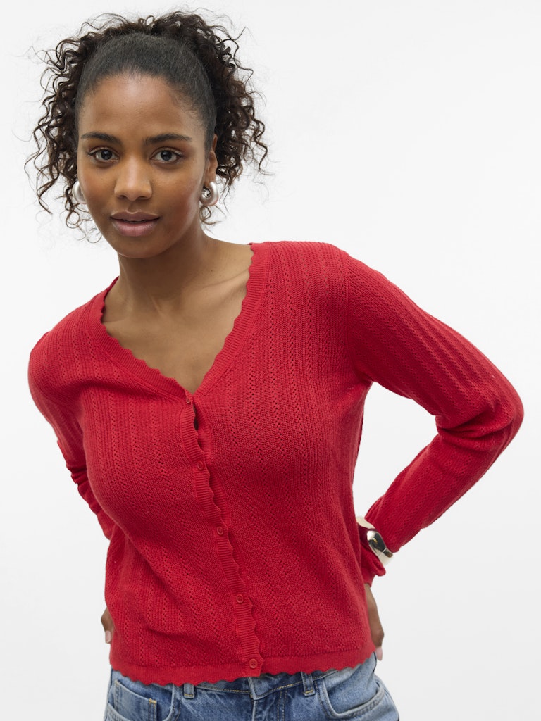 LUXLIGHT - Pointelle Cardigan