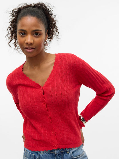 LUXLIGHT - Pointelle Cardigan