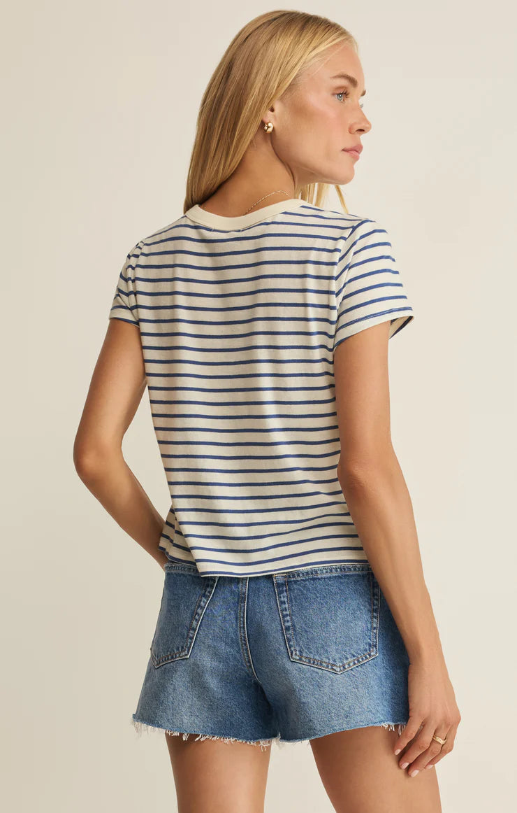 JUNIE STRIPED TEE
