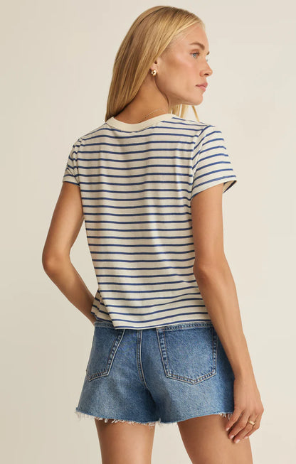 JUNIE STRIPED TEE