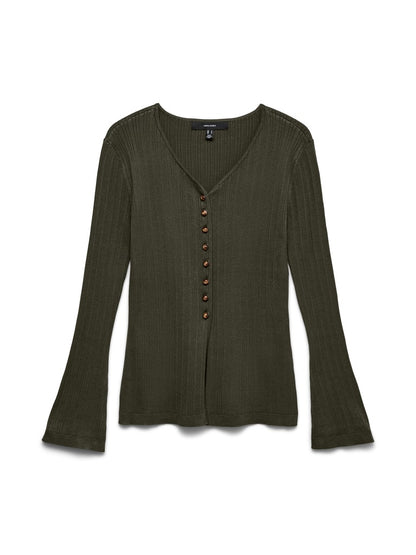 WILLOW V-NECK LONG CARDIGAN