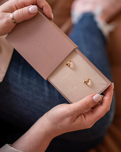 Copper Rose - Petite Dome Huggies
