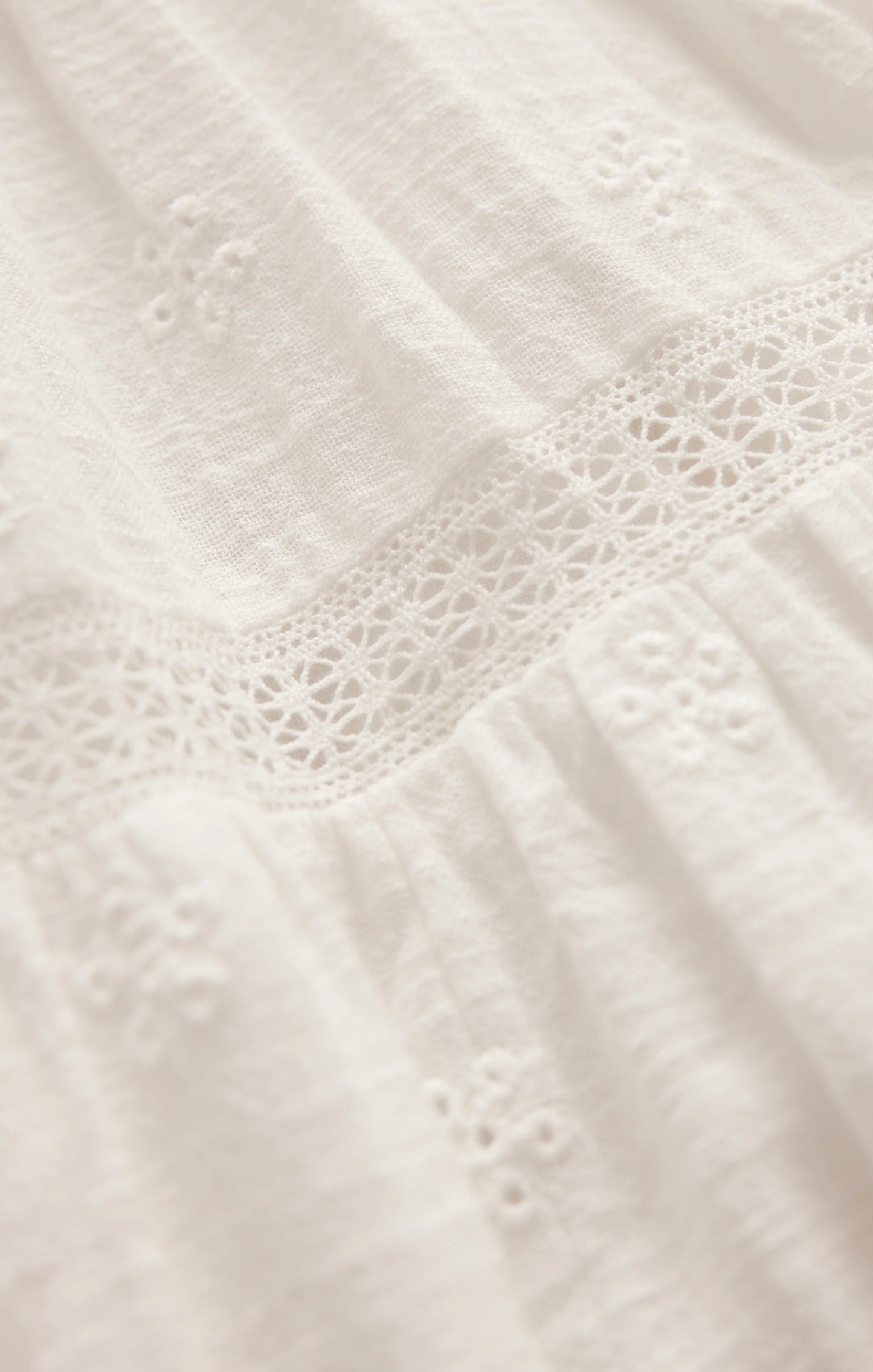 BEHATI EYELET MIDI DRESS