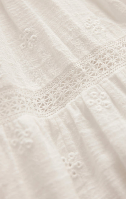 BEHATI EYELET MIDI DRESS