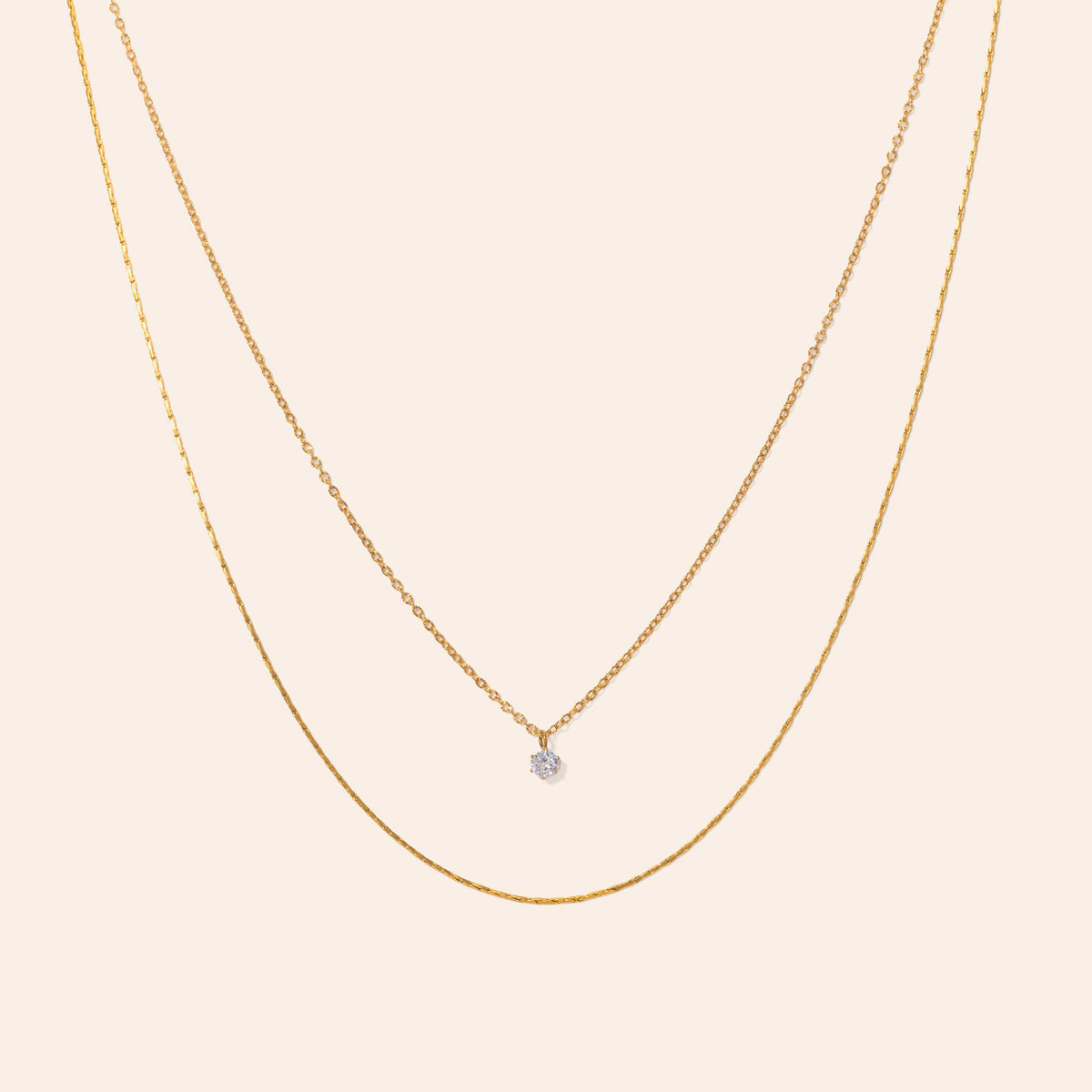 SOLEIL LAYERED NECKLACE