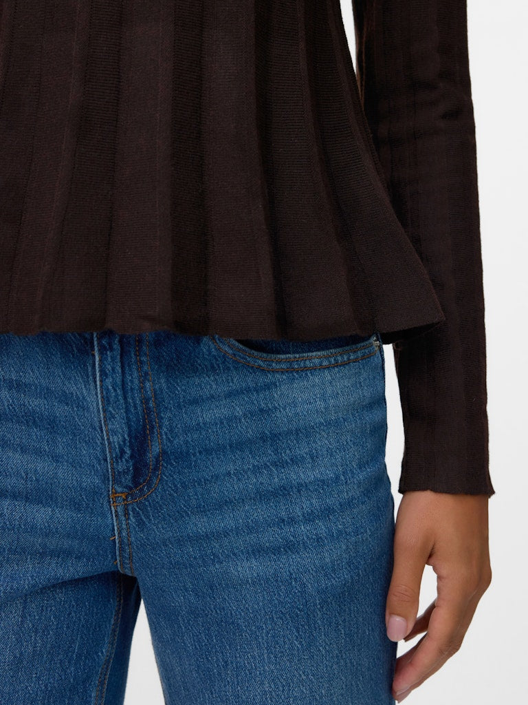 LANA - Ribbed Poplin Sweater