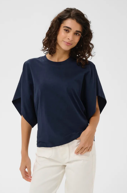 STORMY T-SHIRT IN MIDNIGHT MARINE
