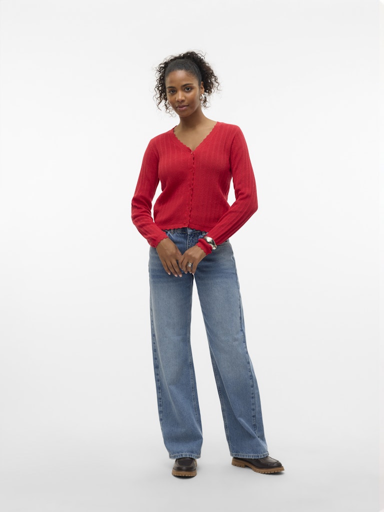 LUXLIGHT - Pointelle Cardigan