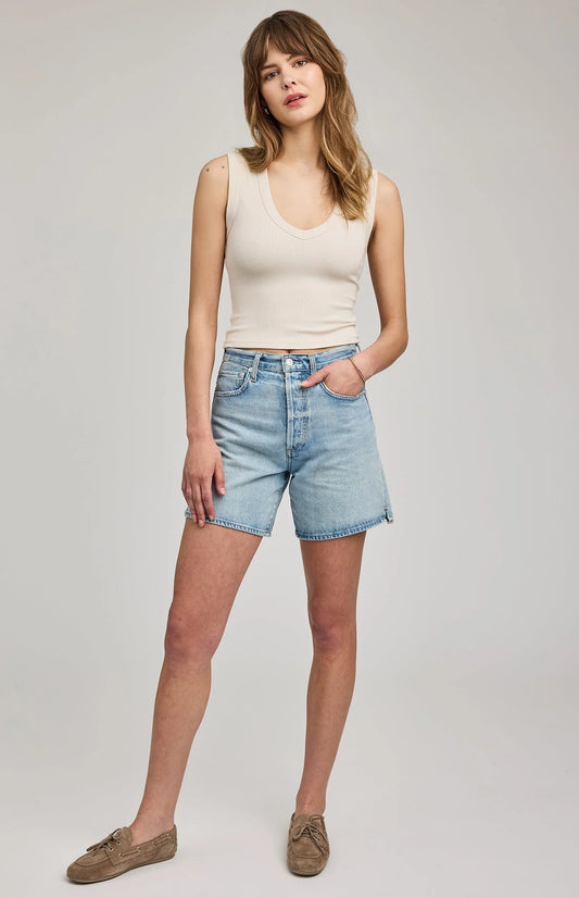 CRAWFORD Tank Top Alabastor
