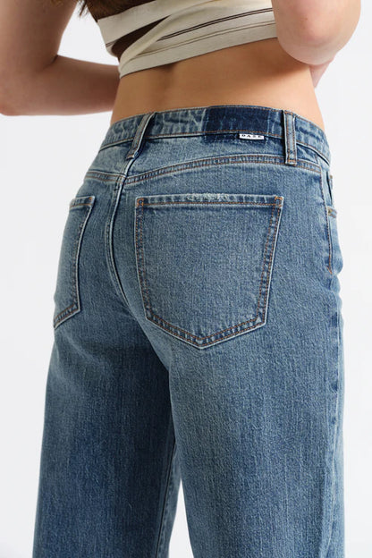 KEEPER - Low Rise Straight in Heart Beat Vintage