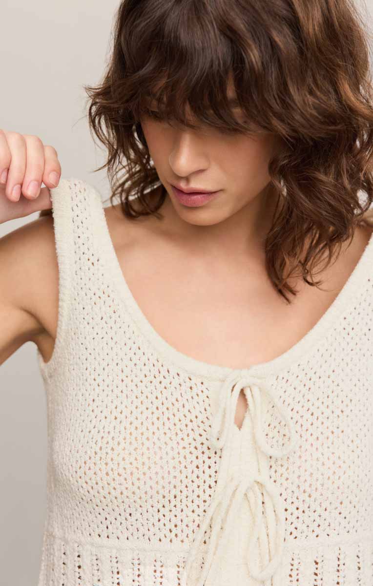 SOLANO CROCHET VEST