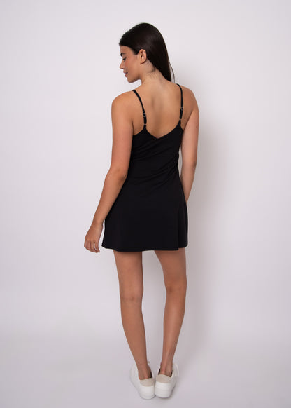 EUGENE SPORTS DRESS IN BLACK