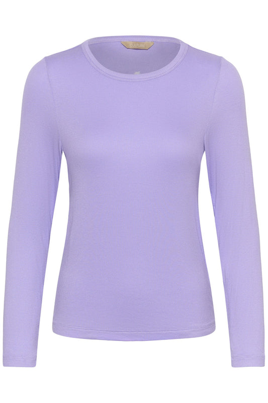NAI LONG SLEEVE IN VIOLET TULIP