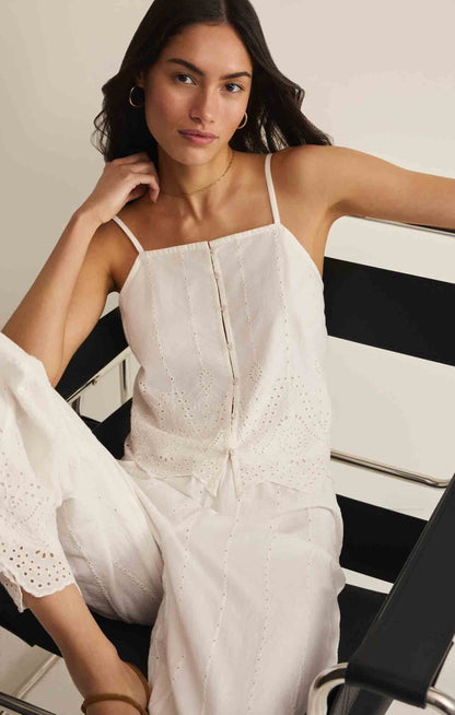 SEA ESTA EMBROIDERED TOP